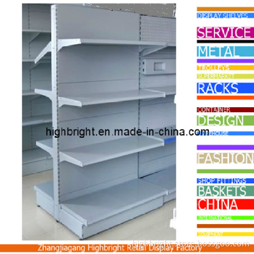 Double Sided Supermarket Shelf